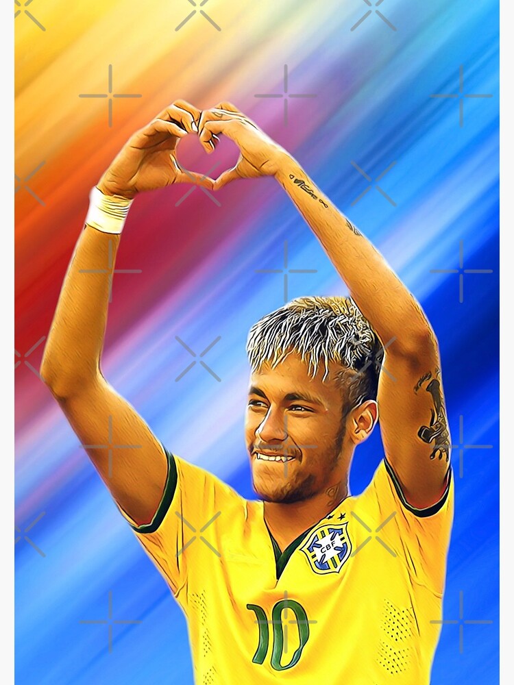 Neymar Jr- Brazil Legend Spiral Notebook for Sale by
