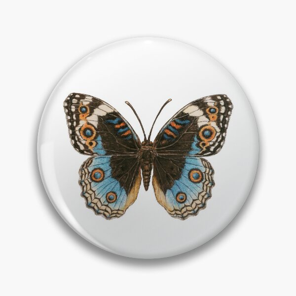 Item preview, Blue Pansy Butterfly designed and sold by Katerina Mitkova Kirilova.