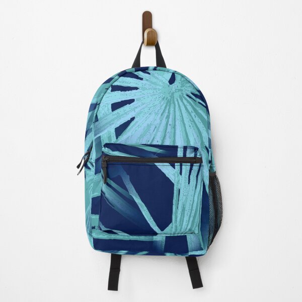 Item preview, Aqua on Blue Tropical Vibes Beach Palmtree Vector designed and sold by taiche.