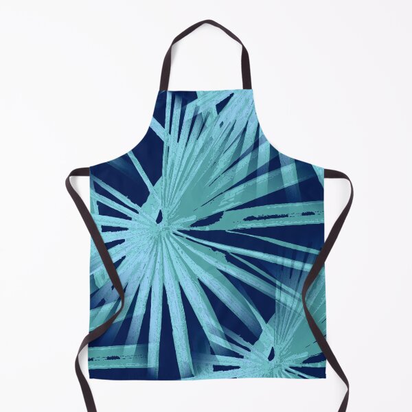 Item preview, Aqua on Blue Tropical Vibes Beach Palmtree Vector designed and sold by taiche.