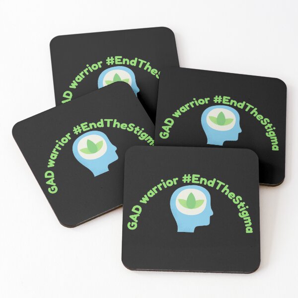 Item preview, GAD warrior end the stigma generalized anxiety disorder. anxiety designed and sold by tiredandbored.