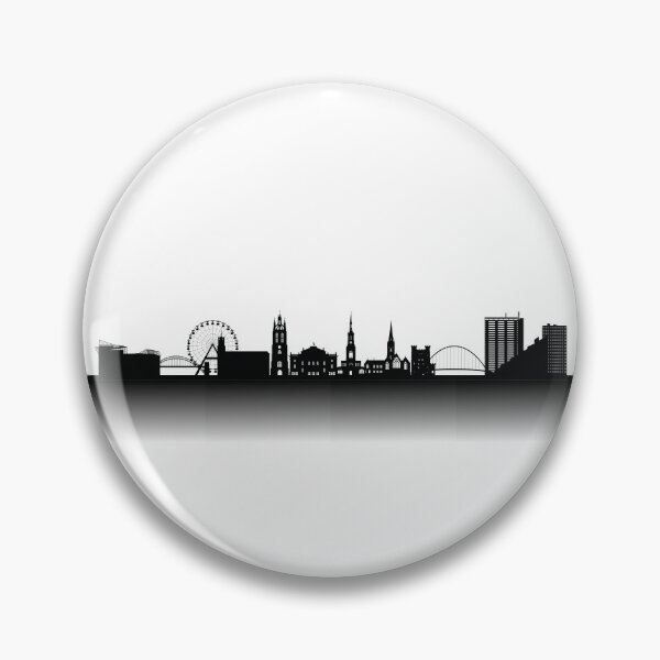 Item preview, Newcastle skyline designed and sold by The Agreeable Raven.
