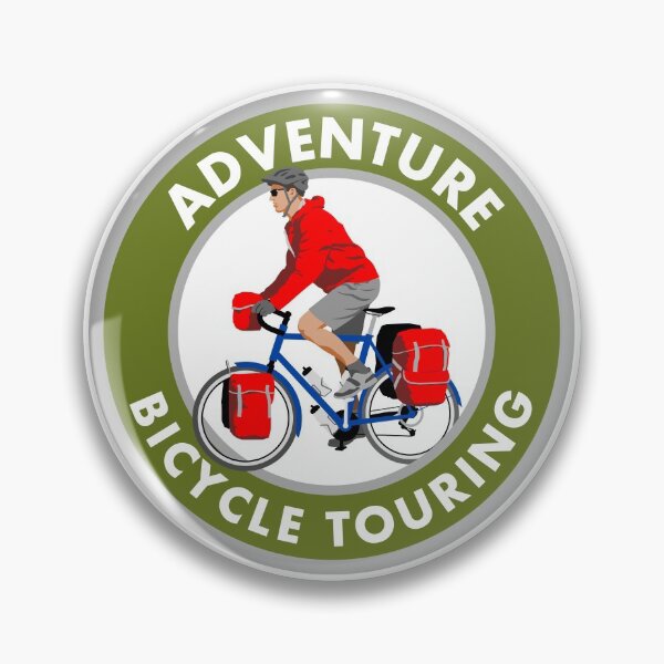 Item preview, Adventure Bicycle Touring designed and sold by badgework.
