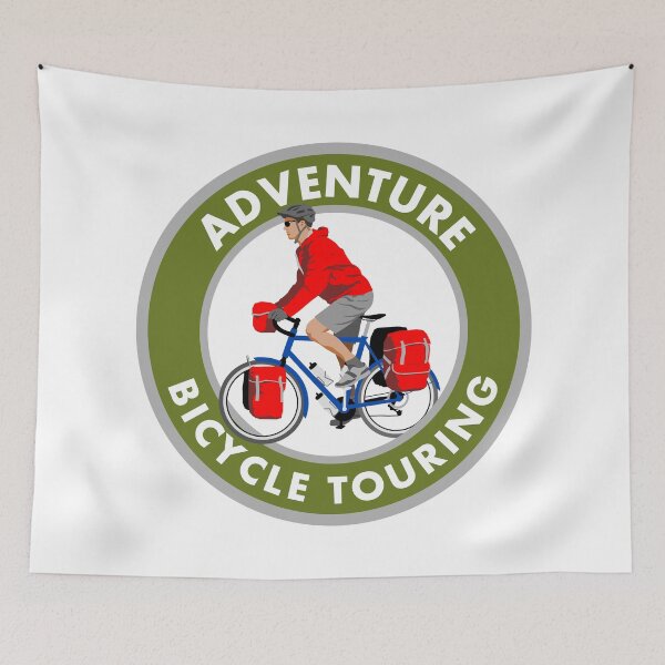 Item preview, Adventure Bicycle Touring designed and sold by badgework.