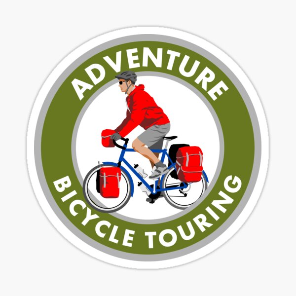 Item preview, Adventure Bicycle Touring designed and sold by badgework.