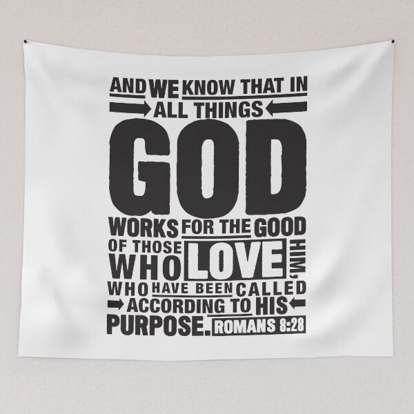 Item preview, Romans 8:28 designed and sold by plushism.