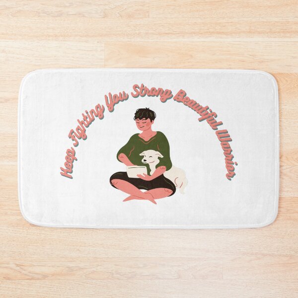 Item preview,  keep fighting beautiful warrior  generalized anxiety disorder. anxiety. depression. ocd. bipolar designed and sold by tiredandbored.