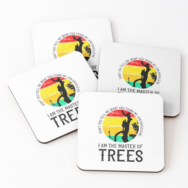 Item preview, Master of Trees - Retro Funny Logger Gift Vintage Arborist Gifts designed and sold by TeesYouWant.