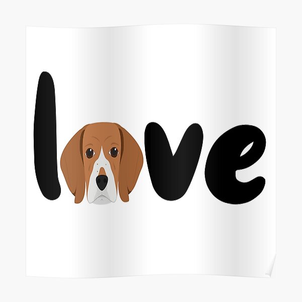 Download Beagle Posters Redbubble