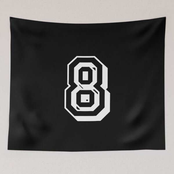 Item preview, 8 number college font designed and sold by GeogDesigns.
