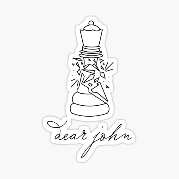 Dear John Speak Now Taylor Sticker For Sale By Thefirstmayday Redbubble 8974