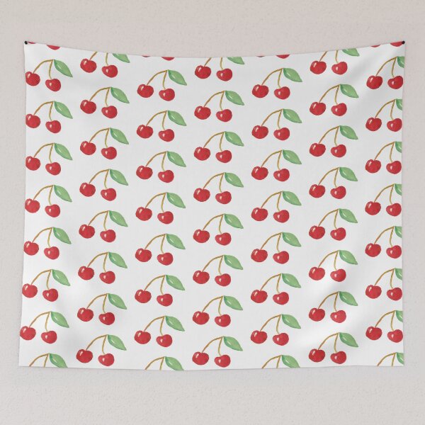 Item preview, Cherry Pair Watercolor designed and sold by Katherine Swartzbeck.