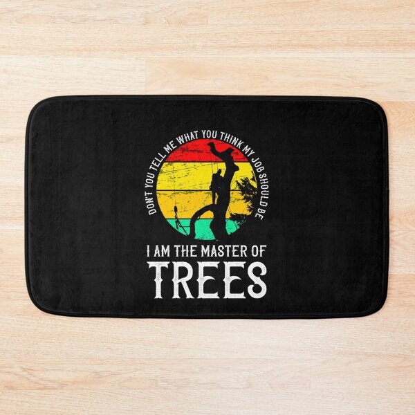 Item preview, Master of Trees - Retro Funny Logger Gift Vintage Arborist Gifts designed and sold by TeesYouWant.