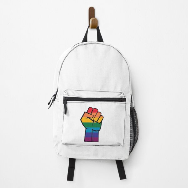 Item preview, fist, rainbow, lgbt, love, pride flag designed and sold by Galena Georgieva.