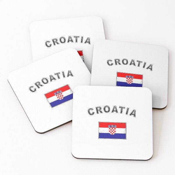 Item preview, Croatia Croatian flag flag designed and sold by GeogDesigns.
