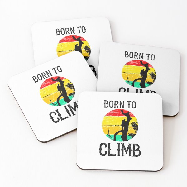 Item preview, Born To Climb - Retro Funny Logger Gift Vintage Arborist Gifts designed and sold by TeesYouWant.