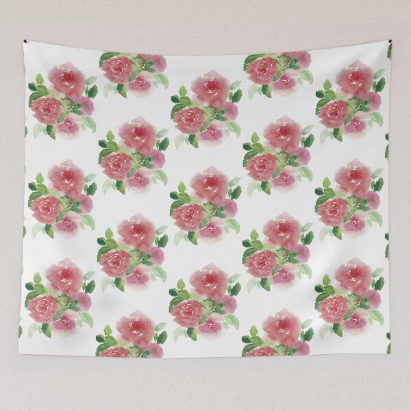 Item preview, Red roses in watercolor designed and sold by yianling.