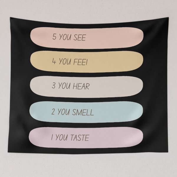 Item preview, generalized anxiety disorder grounded. anxiey. mental health. designed and sold by tiredandbored.