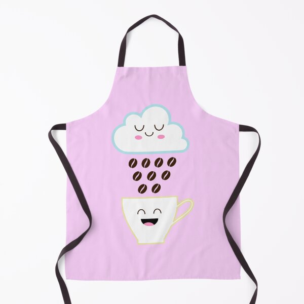 Item preview, coffee cloud rain cute kawaii coffee lovers designed and sold by joy4shirt.