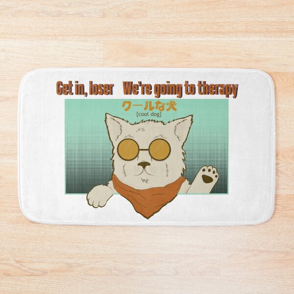 Item preview,  Dog wearing sunglasses inviting you to go to therapy  designed and sold by AmpawPawp.