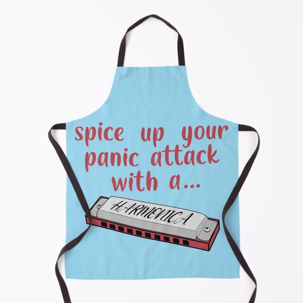 Item preview, Spice up your panic attack with a harmonica designed and sold by DesignsBySaxton.