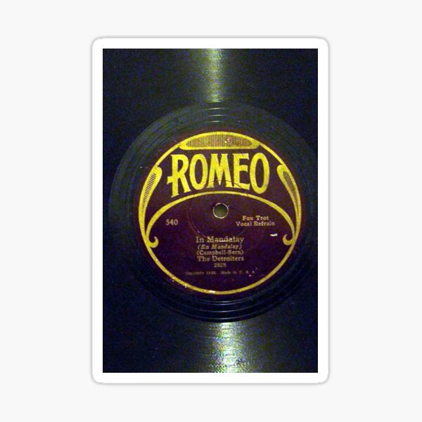 Item preview, The Detroiters: In Mandalay - 1928 78 RPM on Romeo designed and sold by Vintaged.