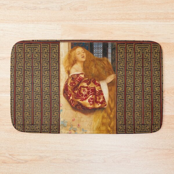 Item preview, RAPUNZEL SINGS FROM THE TOWER Antique Fairy Tale designed and sold by BulganLumini.