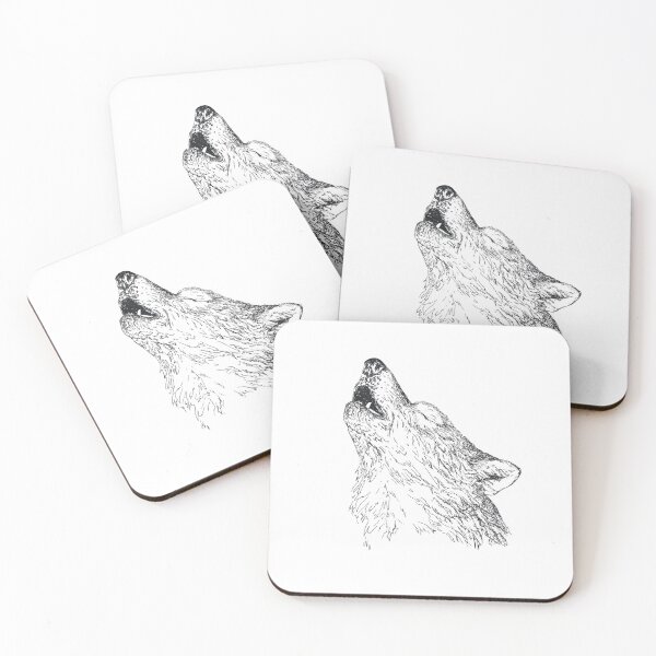 Item preview, Wolf Howl designed and sold by WordForest.