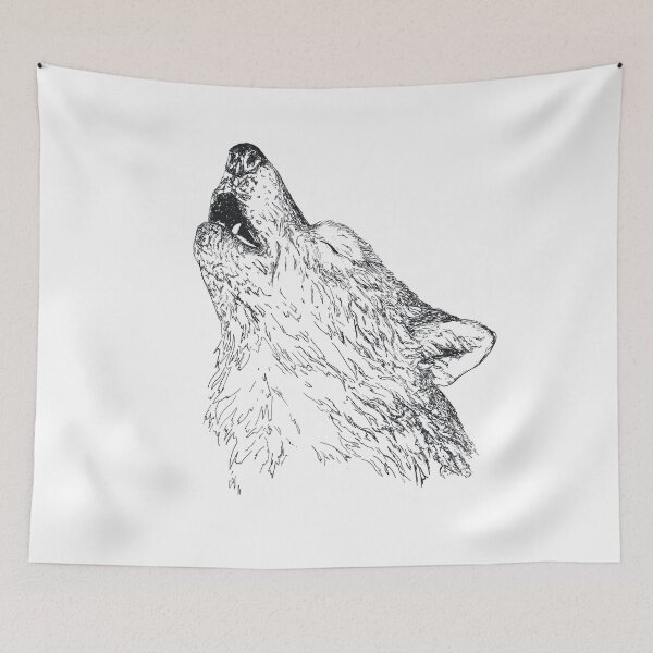 Item preview, Wolf Howl designed and sold by WordForest.