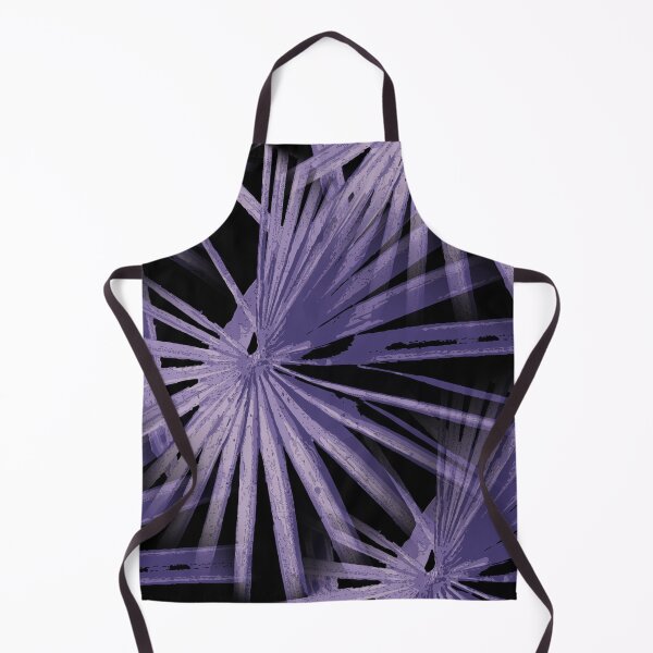 Item preview, Violet On Black Tropical Vibes Beach Palmtree Vector designed and sold by taiche.