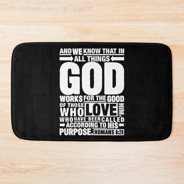 Item preview, Romans 8:28 In All Things God Works For The Good Of Those Who Love Him designed and sold by plushism.