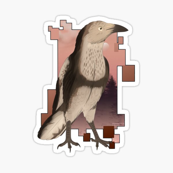 Item preview, Pied Raven designed and sold by DragonArtist15.