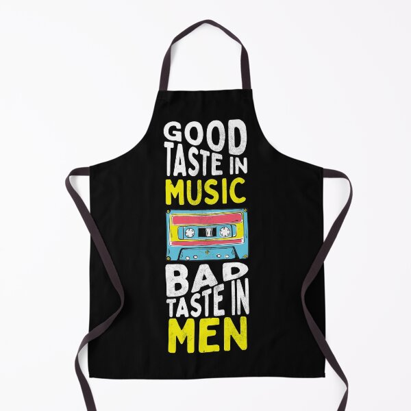 Item preview, Good Taste in Music Bad Taste In Men, Vintage Retro Graphic designed and sold by ramenrose.