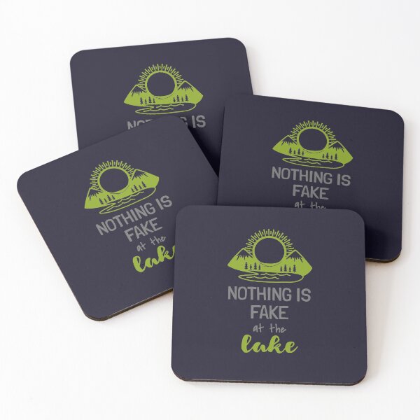 Item preview, Nothing Is Fake At The Lake cool funny quote designed and sold by KiriBrero.
