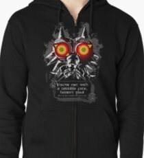 Majoras Mask - Meeting With a Terrible Fate Zipped Hoodie