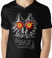 Majoras Mask - Meeting With a Terrible Fate Men's V-Neck T-Shirt