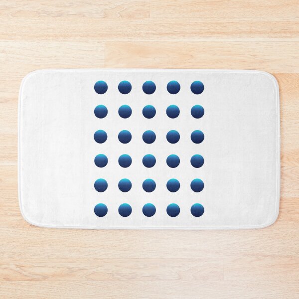 Item preview, Cool Sea Blue Polka Dots | Ocean Blue Dots Dotted designed and sold by kmcs.
