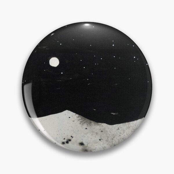 Item preview, The moon in the night sky designed and sold by yuzudesign.