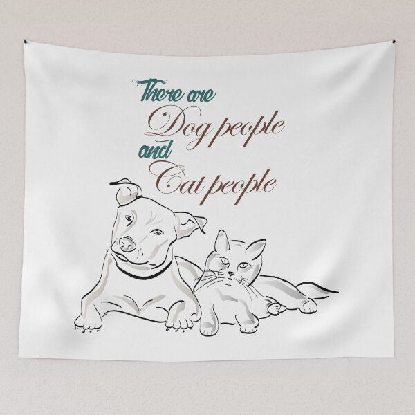 Item preview, There are dog people and cat people T-shirts, Stickers, Leggings and many more designed and sold by hellonitish.