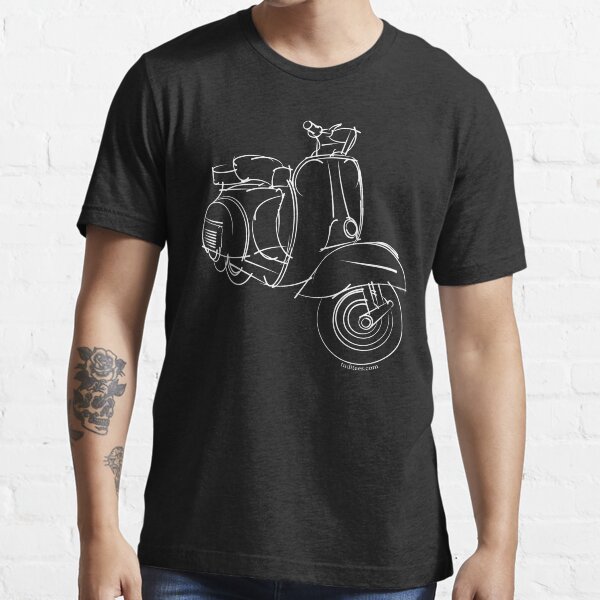 Vespa blanca Essential T-Shirt