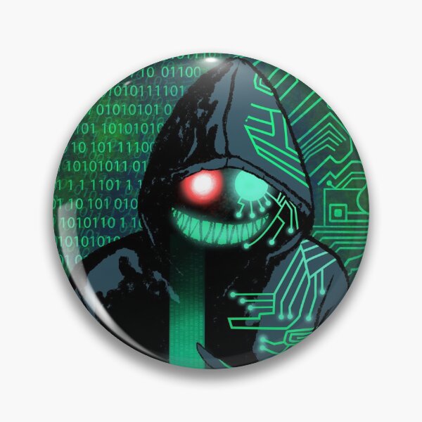 Item preview, hacker smile designed and sold by DHOME.