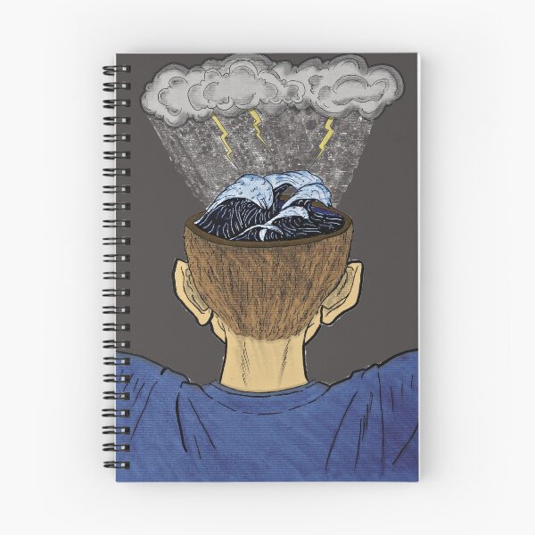 Item preview, Stormy overthinking head designed and sold by Badi's  Store.