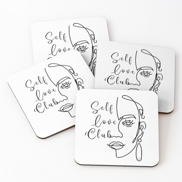 Item preview, Self Love Club Line Art designed and sold by LunarAndSoul.