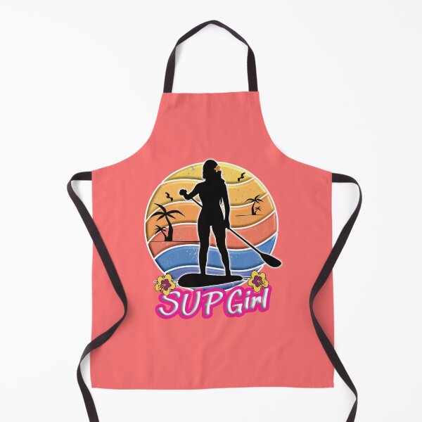 Item preview, SUP girl paddling paddle board stand up paddling designed and sold by Momentfaenger.