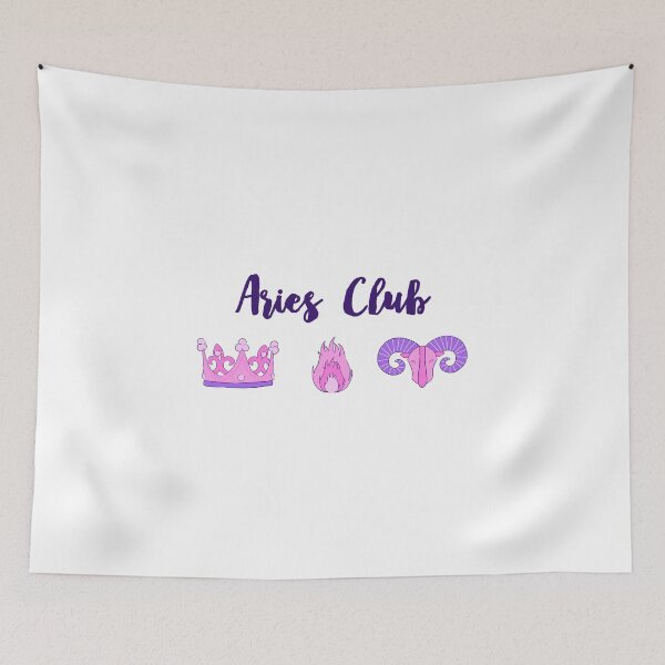 Item preview, Aries Club Zodiac colorful design designed and sold by cimong.