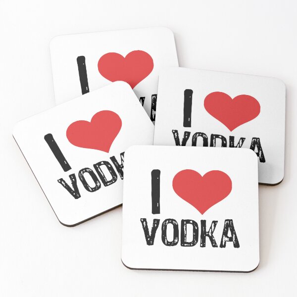 Item preview, I Love Vodka designed and sold by The "I Love Everything" Shop.