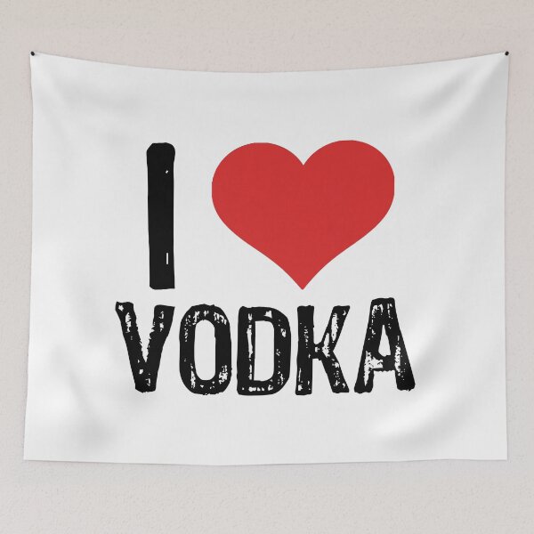 Item preview, I Love Vodka designed and sold by The "I Love Everything" Shop.