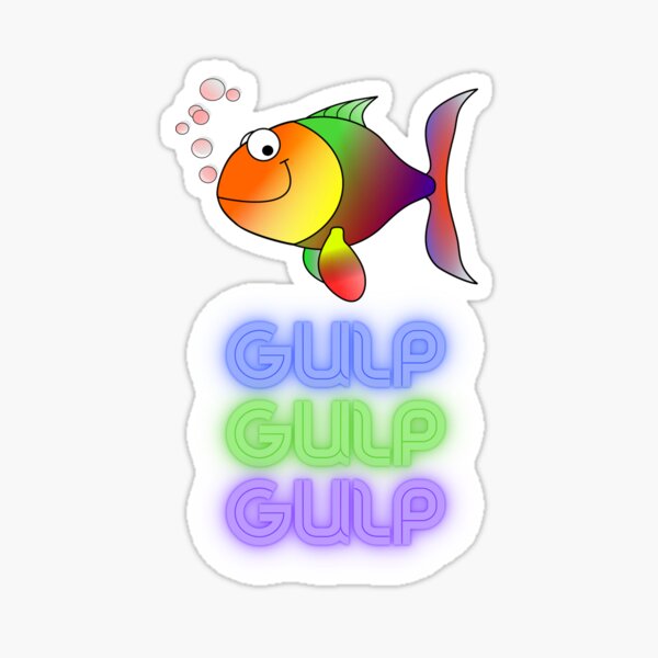 Gulp Stickers for Sale