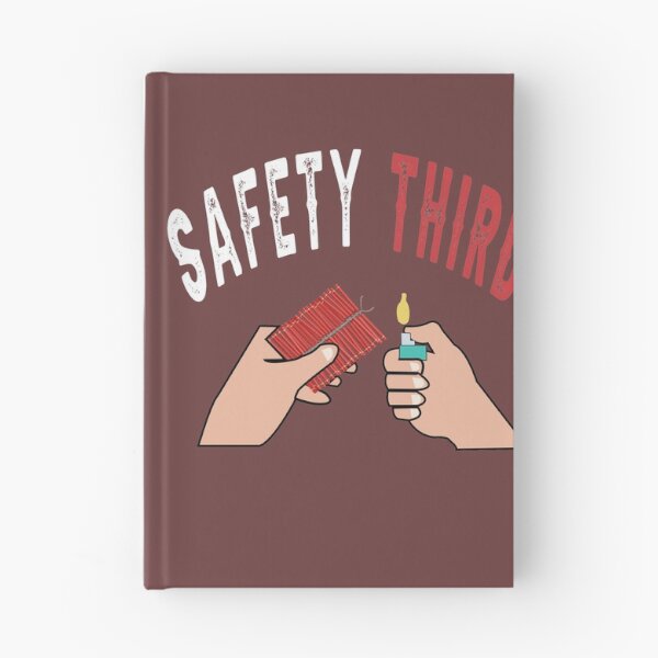 Item preview, fireworks Safety Third shirt, safety third mask, safety third sticker designed and sold by AMZBlacKStore.