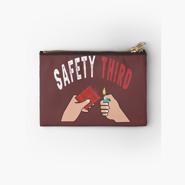 Item preview, fireworks Safety Third shirt, safety third mask, safety third sticker designed and sold by AMZBlacKStore.